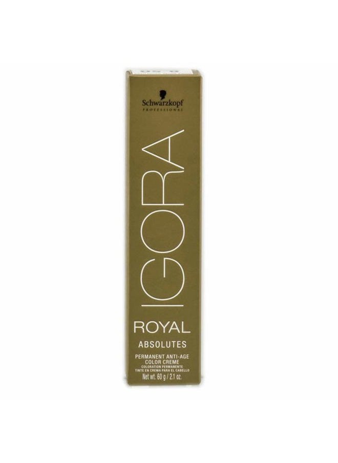 Igora Royal Absolutes Hair Color, 6-60, Dark Blonde Chocolate Natural, 2.1 Ounce