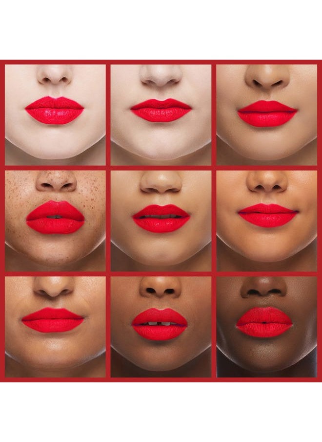 Peripera Ink the Velvet Lip Tint, High Pigment Color, Longwear, Weightless, Not Animal Tested, Gluten-Free, Paraben-Free (008 SELLOUT RED)
