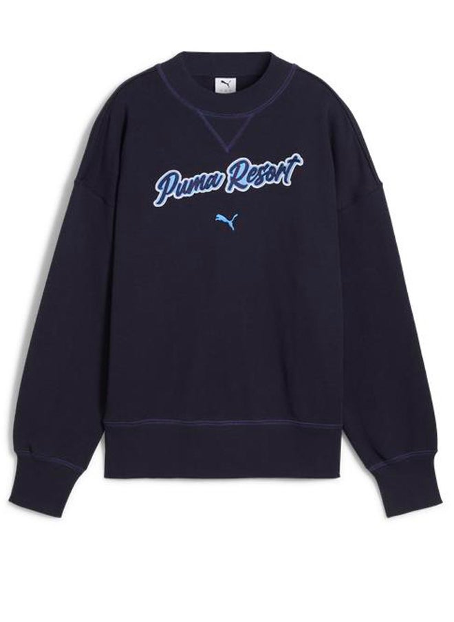 Essential Oversized Graphic Sweatshirt