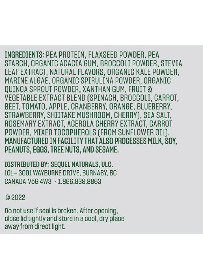 Essentials Plant Based Protein Powder, Vanilla - Vegan, Superfood, Vitamins, Antioxidants, Keto, Low Carb, Dairy Free, Gluten Free, Pea Protein for Women & Men, 1.3 lbs (Packaging May Vary)
