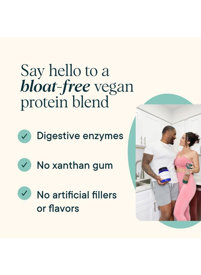 Plant-Based Protein Powder - 23g Protein for Women and Men - Vanilla Flavor 20 Servings, Vegan, Clean Protein, Third-Party Tested, Gluten-Free - 20 Servings