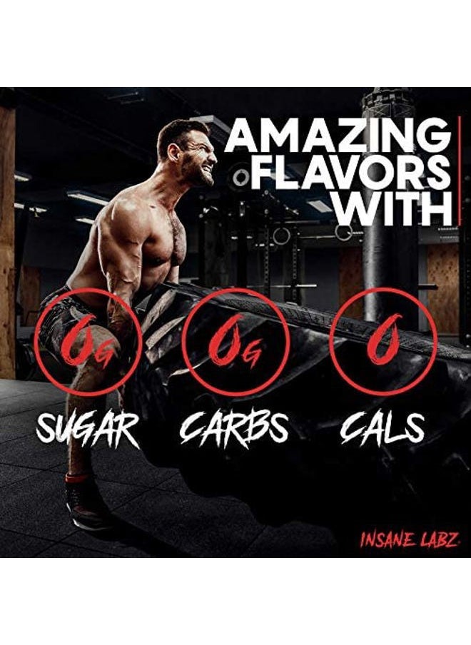 Psychotic Gold, High Stimulant Pre Workout Powder, Extreme Lasting Energy Focus, Pumps and Endurance with Beta Alanine, DMAE Bitartrate, NO Booster (35 Servings, Gummy Candy)