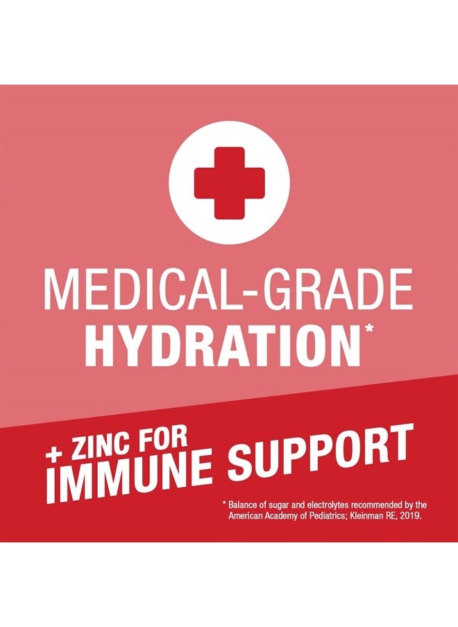 Advanced Care Electrolyte Solution, 1 Liter, 8 Count, with PreActive Prebiotics, Hydration Drink, Cherry Punch