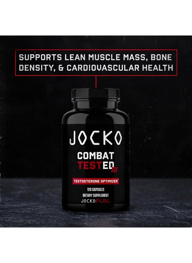 Test Booster for Men - Natural Endurance, Stamina, & Strength Booster - Muscle Builder for Men & Nitric Oxide Support with Ginger Root, Shilajit, & Tongkat Ali, 120ct (30 Servings)