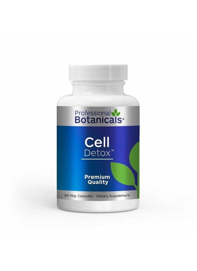 Cell Detox Vegan Cell Cleansing & Detoxification Supplement - 60 Veg Capsules