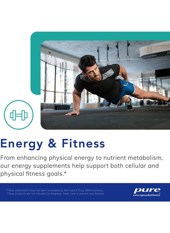 L-Carnitine | Hypoallergenic Supplement for Cardiovascular and Endurance Support | 60 Capsules