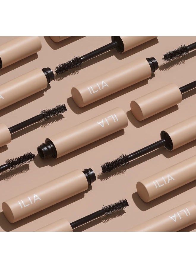 Fullest Volumizing Mascara | Non-Toxic, Vegan, Cruelty-Free, Smudge + Flake-Free, Safe For Sensitive Eyes, For Fuller, Thicker, & Healthier Lashes (Full Size, 0.32 fl oz | 9.5 ml)