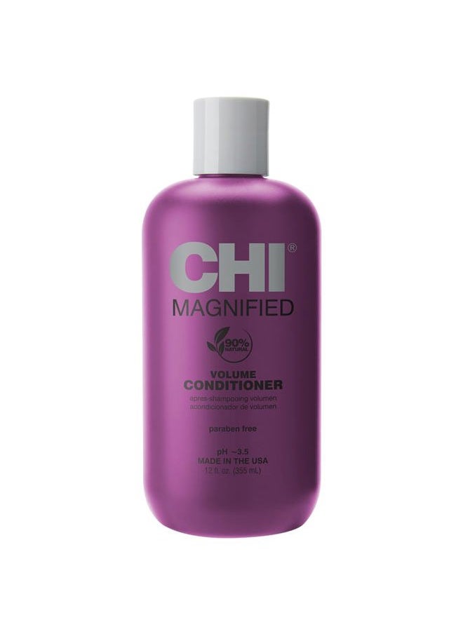Magnified Volume Conditioner, Boosts Volume & Body & Strengthens Hair, Detangles, Hydrates & Conditions Hair, Sulfate-free, 12 Oz