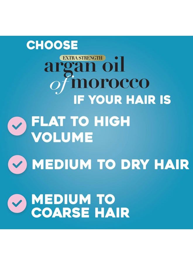 Extra Strength Hydrate & Repair Conditioner with Argan Oil of Morocco for Dry, Damaged Hair, 13 Fl Oz