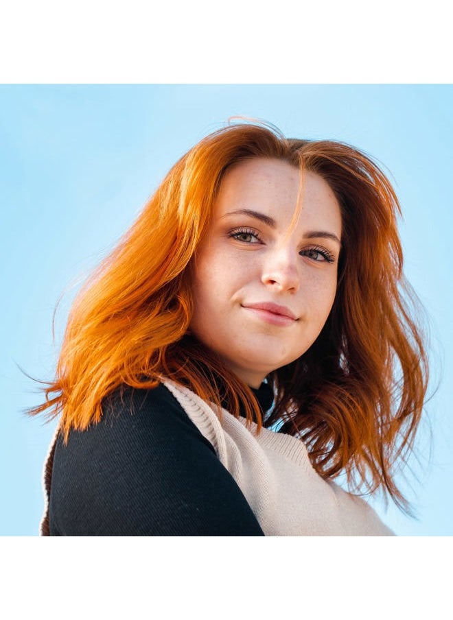Overtone Daily Color Depositing Conditioner for Dyed & Natural Hair - 8oz Temporary Coloring with Shea Butter & Coconut Oil - Refresh Color & Prevent Fading - Vegan & Cruelty-Free, Ginger Glow