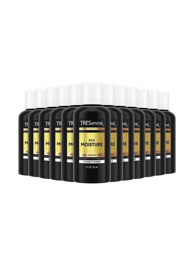 Rich Moisture Hydrating Conditioner 12 Count for Dry Hair Formulated With Pro Style Technology 3 oz Fl Oz