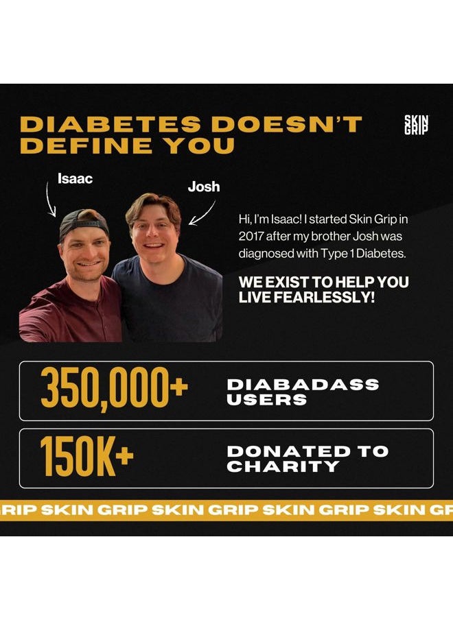 Adhesive Patches for Dexcom G6 CGM – Waterproof & Sweatproof Adhesive for 10-14 Days, Pre-Cut Medical Tape, Continuous Glucose Monitor Sensor Cover – 20 Pack, Clear