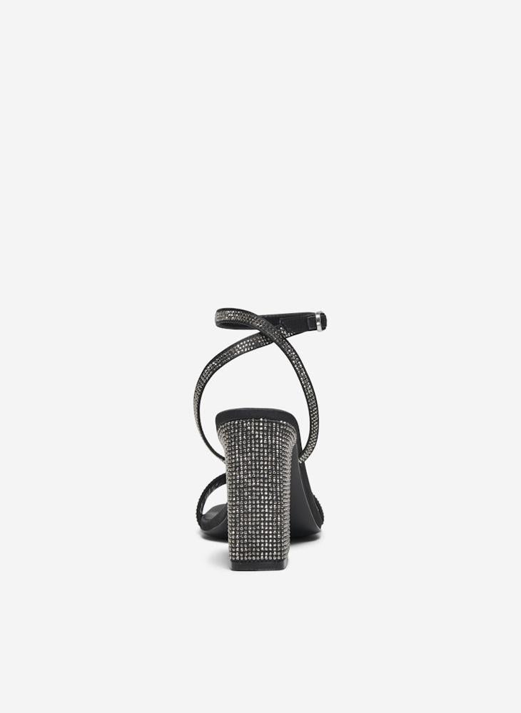 Onlalyx-28 Bling Heeled Sandals