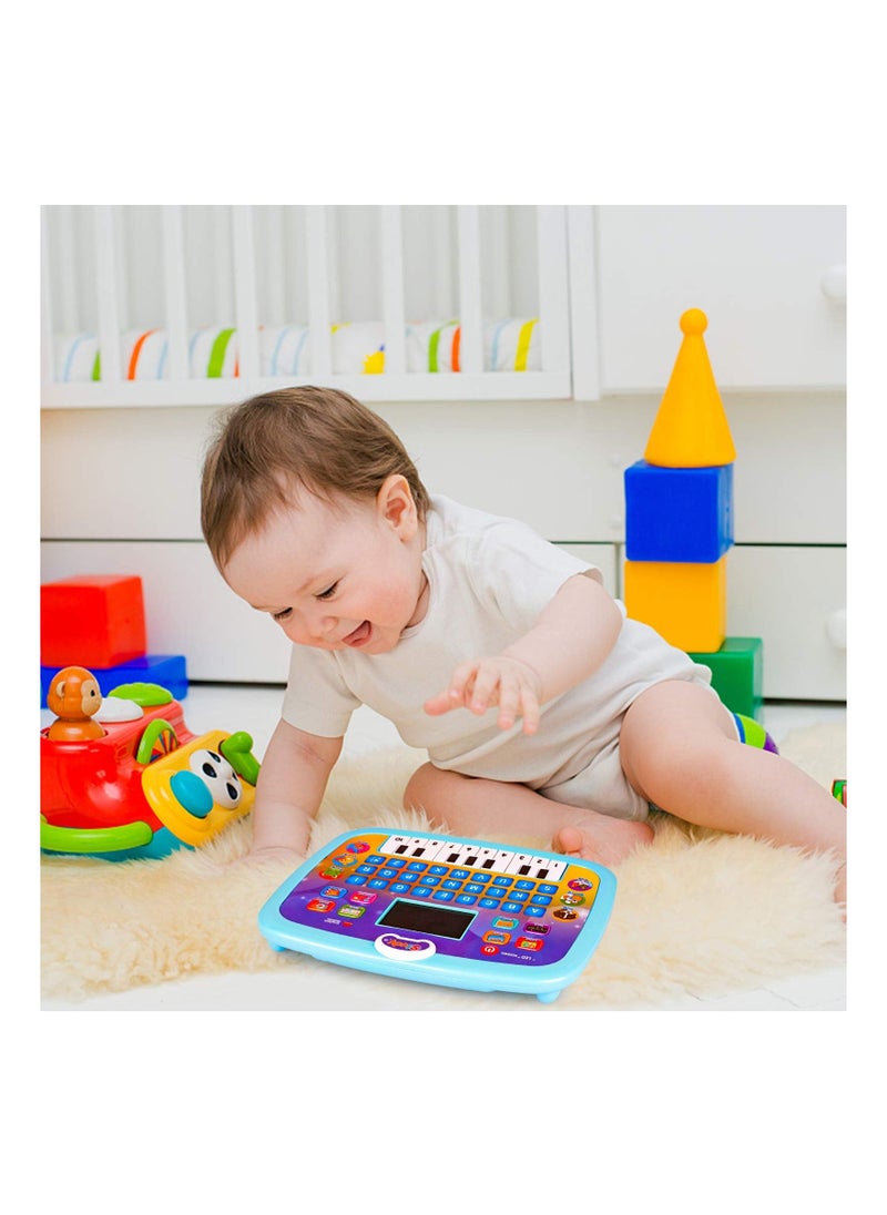 1-2-3 Year Old Girl Boy Gifts-Toddlers Learning Toys for 2-5 Year Old Girls Boys Birthday Presents Gift for Kids Boy Age 1-2-3-4 Year Old Toddler Tablet Interactive Educational Toy Laptop for Kid Game