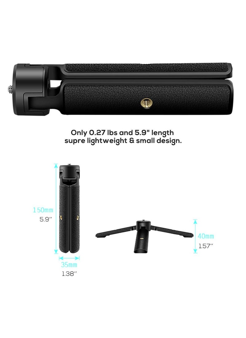 Extended Handle Grip/Tripod 2 in 1 for Gimbal Stabilizer, Tabletop Tripod Stand and Handle Grip for DJI Ronin-S, Zhiyun WEEBILLs, Zhiyun Crane, Desktop Tabletop Tripod Stand for DSLR Cameras