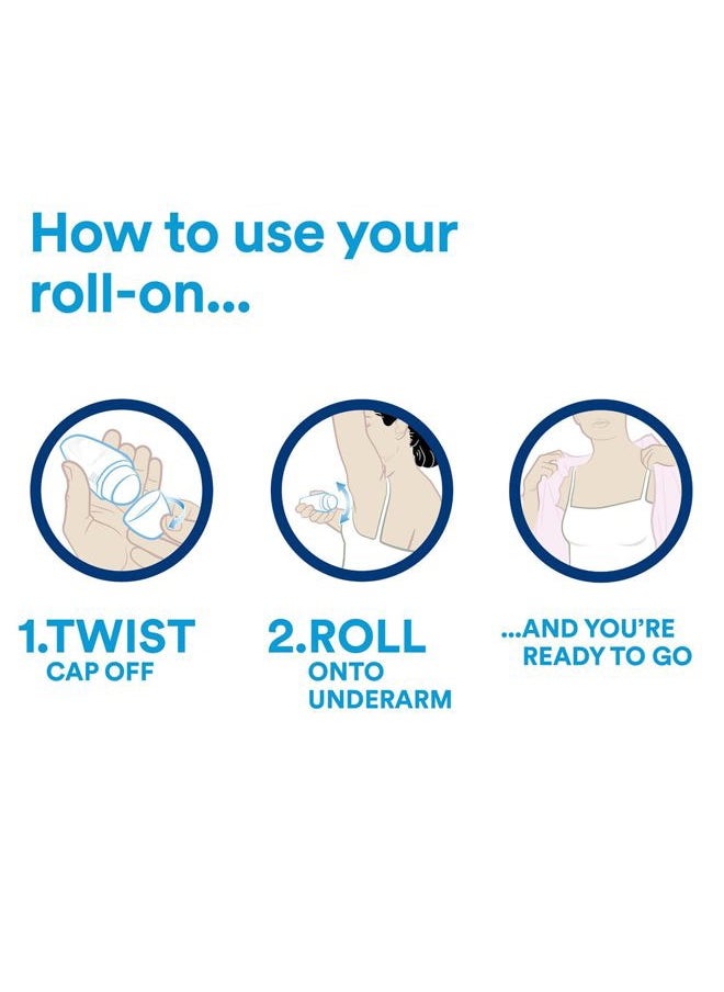 Go Fresh Roll-On Antiperspirant 50Ml Pomegranate & Lemon Verbena 2-Pack