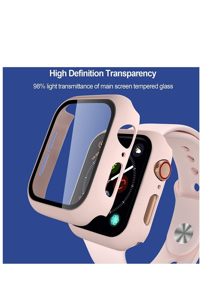 Hard Case for Apple Watch 40mm iWatch SE Series 6 5 4 with Screen Protector