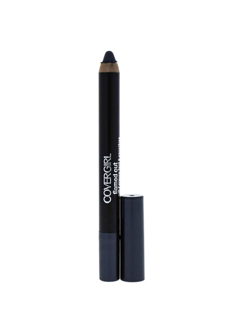 COVERGIRL Flamed Out Shadow Pencil Midnight Flame 370, .08 oz, Old Version (packaging may vary)
