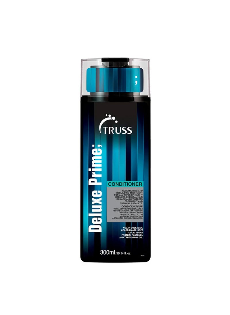 TRUSS Deluxe Prime Conditioner  Deep Conditioning Treatment Hair Repair  Hair Softener with an Anti Fading Action  Seal Cuticles  Reduce Damage Caused by Chemical Treatments 1014oz