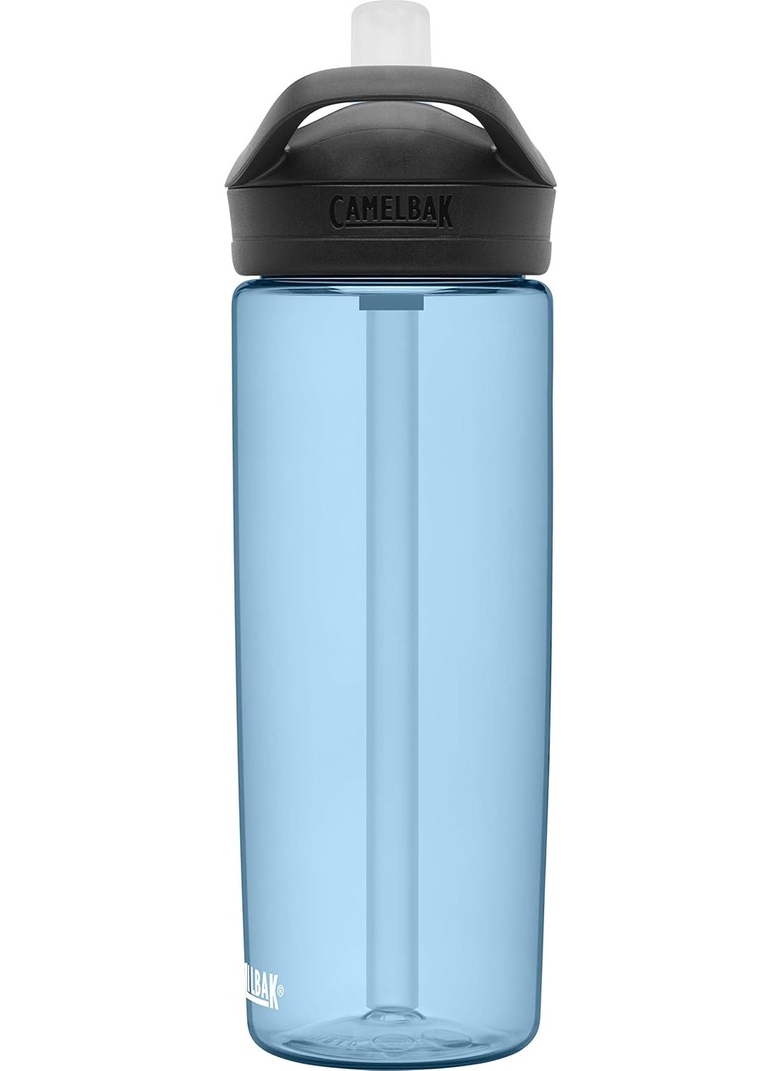 CamelBak eddy+ Water Bottle with Tritan Renew – Straw Top 20oz, True Blue