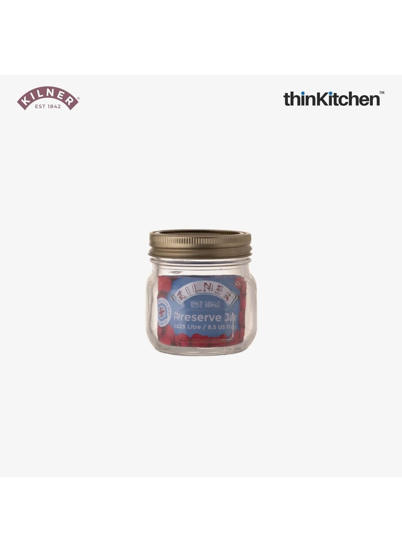 Kilner Essential Mini Glass Jar - Set of 5 (250 ml)