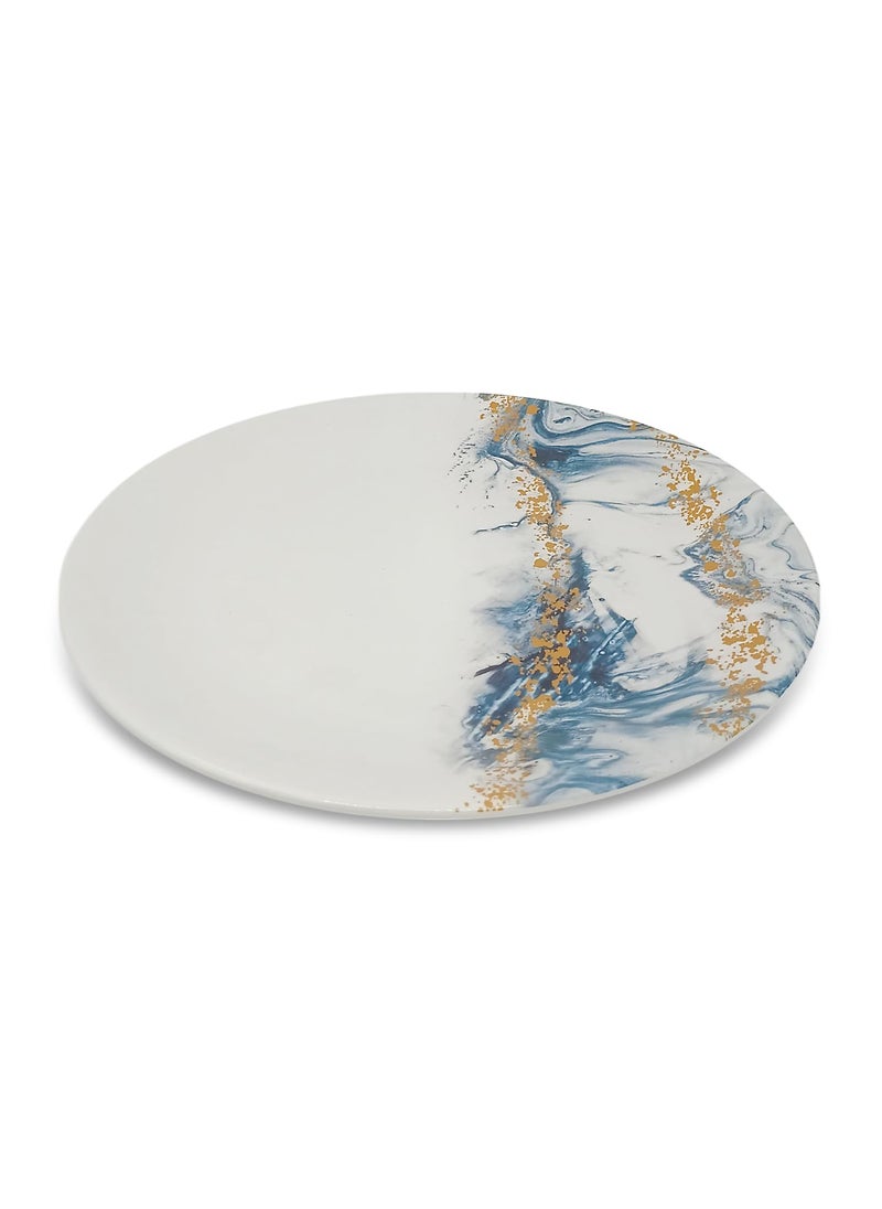 Superware | Pure Melamine | Small Plate Set – Evoque 7.25” (6 nos.) | Stain Free, Glazed Finish