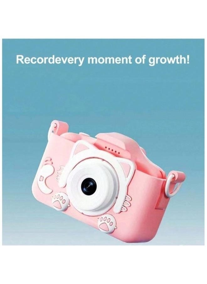 Kids Digital Dual Camera 2.0 Inches Screen 20MP Video Camcorder, Christmas Birthday Festival Gifts for Kids, Selfie Camera for Boys and Girls