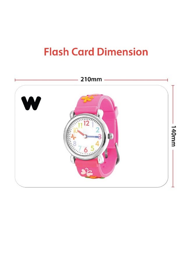 hungry brain Toddler FlashCards Capital Alphabet & Small Alphabet, Double-Sided Flash Cards for Toddlers 1-4 Years, 52 Real Image Cards, Montessori Toys, Educational Preschool Learning for Kids