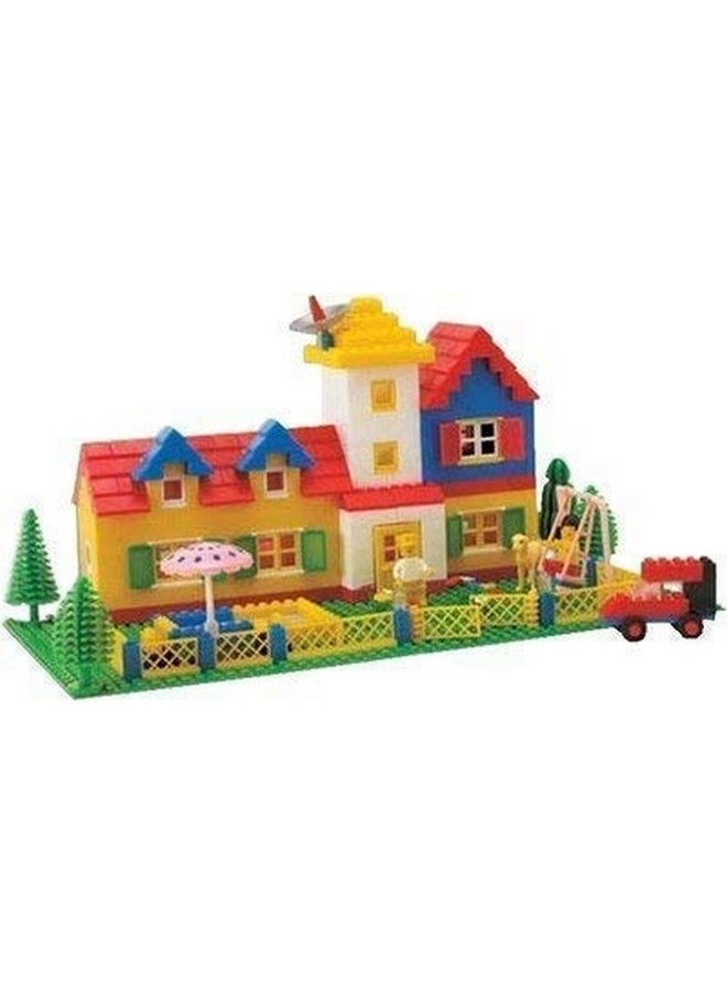 Best seller Senior Architect Block Set Blocks 610 Pieces Home Building 6+ Years Boys and Girls House Fun Game Kids Both Adults of All Ages Best Birthday Gift Learning Education Brain Development