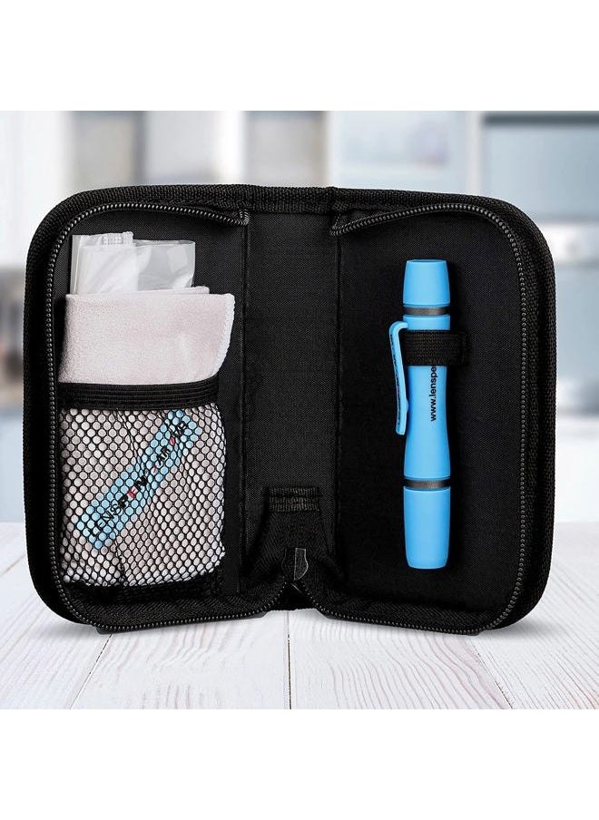 LensPen VR Headset Cleaning Kit Gift - Trust Original Black Carbon Patent Tech - Remove Fingerprints Dust Grease Reduce Fog to Clean Augmented & Virtual Reality Goggles > Oculus Valve Index PS4 Vive