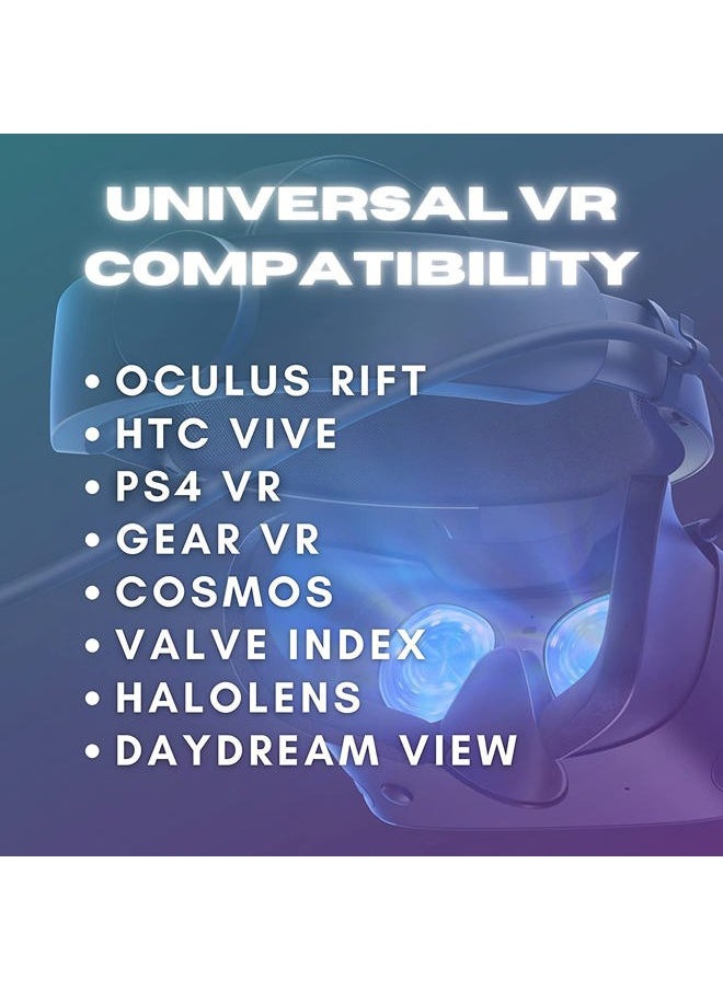 LensPen VR Headset Cleaning Kit Gift - Trust Original Black Carbon Patent Tech - Remove Fingerprints Dust Grease Reduce Fog to Clean Augmented & Virtual Reality Goggles > Oculus Valve Index PS4 Vive