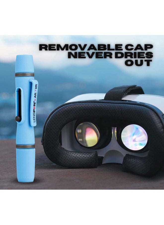 LensPen VR Headset Cleaning Kit Gift - Trust Original Black Carbon Patent Tech - Remove Fingerprints Dust Grease Reduce Fog to Clean Augmented & Virtual Reality Goggles > Oculus Valve Index PS4 Vive