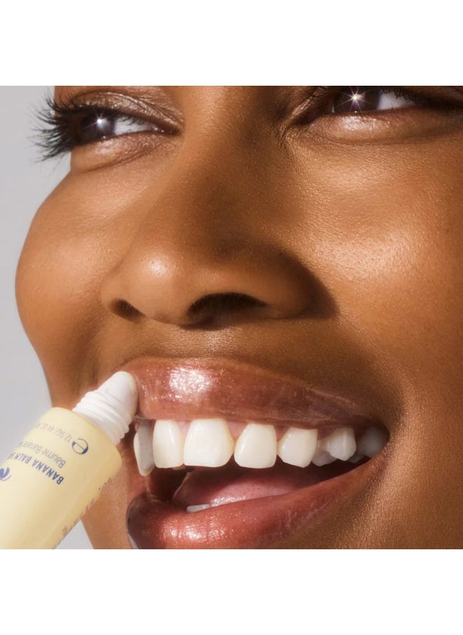 Banana Balm Lip Gloss - Enriched with Banana Fruit, Lanolin, and Cocoa Butter - Lanolin Lip Balm for Long-Lasting Hydration - Dermatologist Tested (12.5g / 0.42oz)