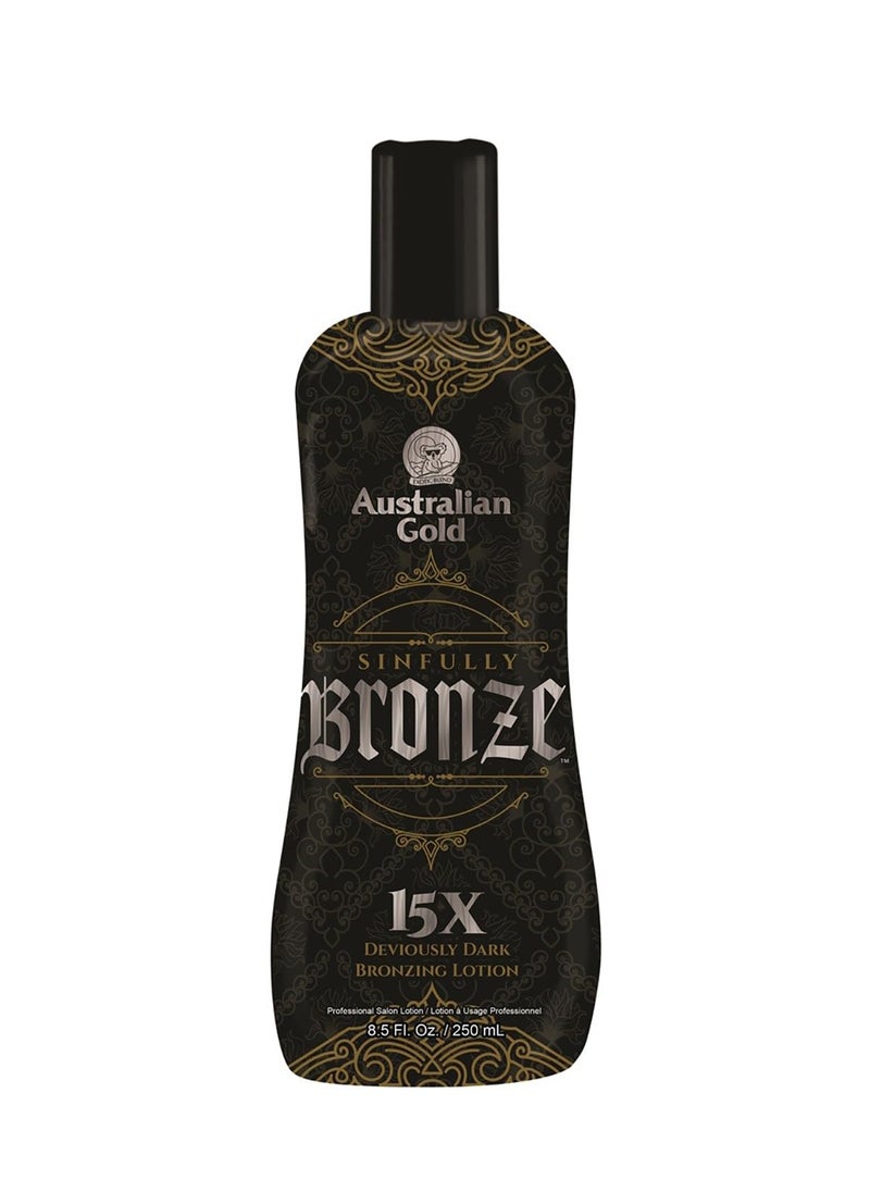 Australian Gold Sinfully Bronze 15x Dark Bronzer with Tyrosine 85oz
