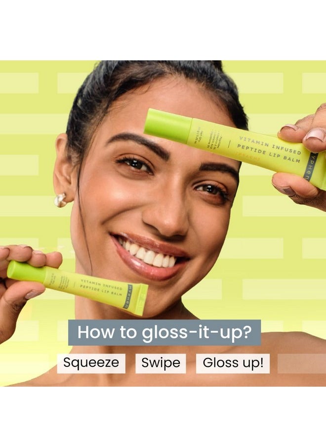 - Peach Lip Balm For Dry & Chapped Lips | Vitamin Infused Peptide | Hydrating & Moisturizing Balm For Men & Women | Hyphen Products | Lip Balm For Dark Lips | Smoothen Lips & Barrier Repair | Moisturizer For Dry Lips, Chapped Lips Winter | Vegan, Sls & Parabens Free | 10 Gm