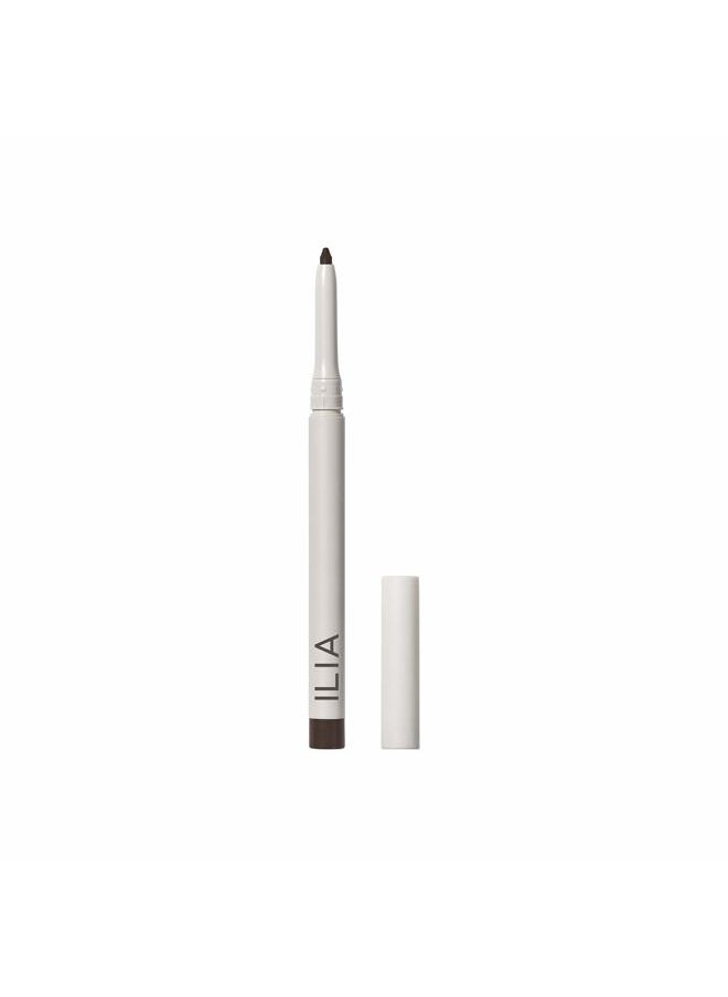 Clean Line Gel Liner | Non-Toxic, Vegan, Cruelty-Free, Highly Pigmented + Water Resistant with Attached Sharpener (Dusk | Brown, 0.01 oz | 0.4 g)
