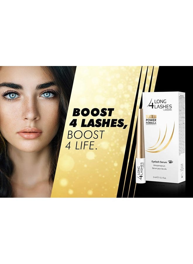 Long 4 Lashes by Oceanic Eyelash Enhancing Serum, 3 ml (Pack of 1)