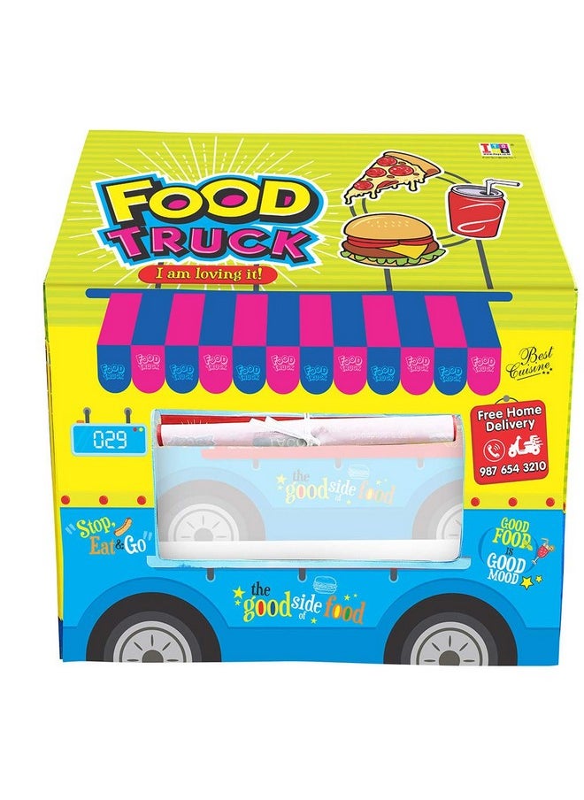 Itoys Food Truck Theme Tent House