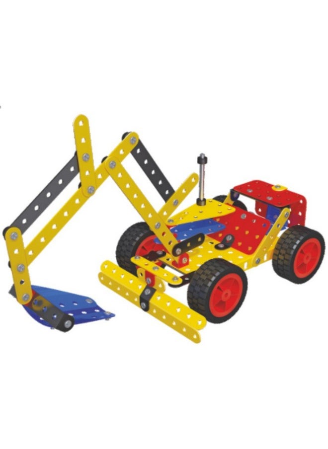 Toysbox MEC - O - Tec Set 3 Metal Construction Toy, Building Blocks, Educational Toys for 6+ yrs Boys and Girls, Multicolor