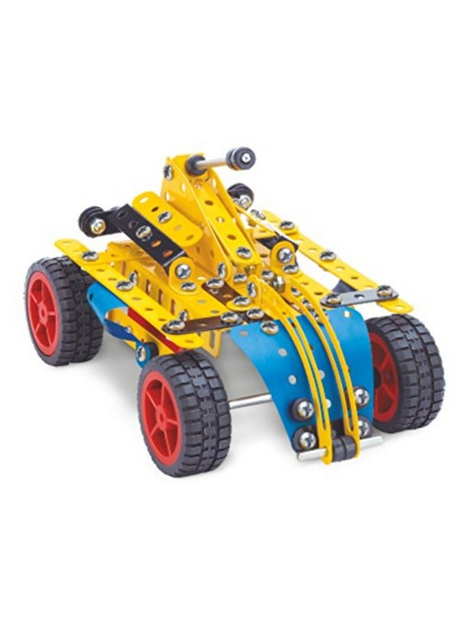 Toysbox MEC - O - Tec Set 3 Metal Construction Toy, Building Blocks, Educational Toys for 6+ yrs Boys and Girls, Multicolor