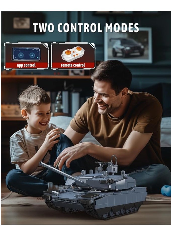 20036 AB-X Tank Building Block Kits, Educational Vehicle Model Building Blocks Set, Collectible Model Kits, Construction Block Sets