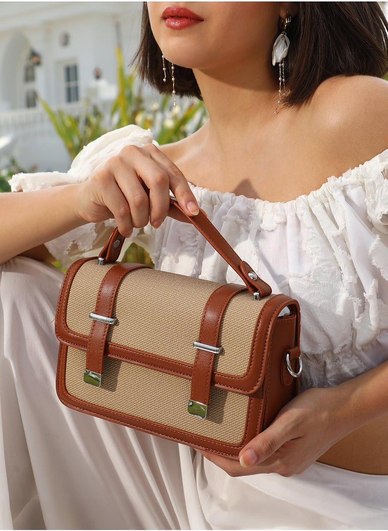 The Linea-Block Hand Bag