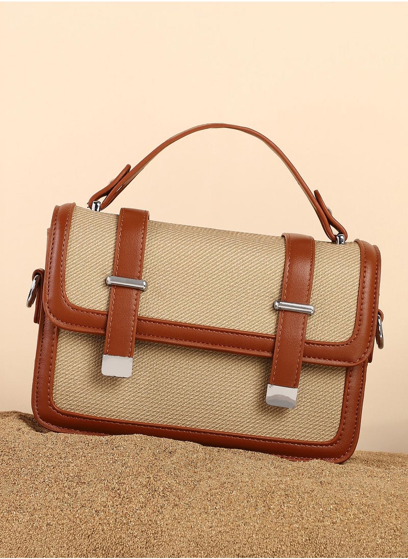The Linea-Block Hand Bag