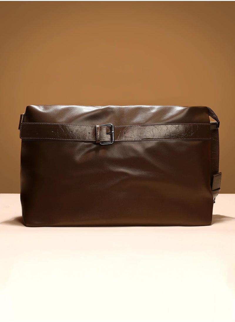 The Tang-Buckle Tote Bag