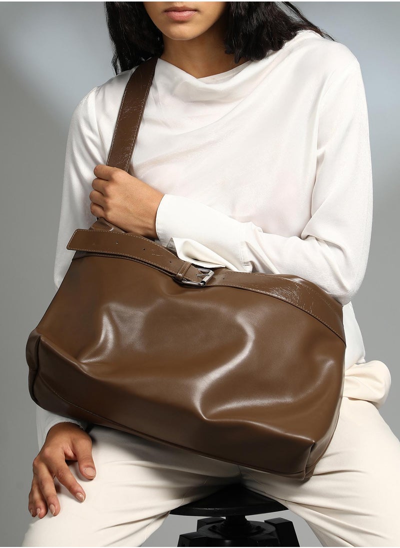 The Tang-Buckle Tote Bag