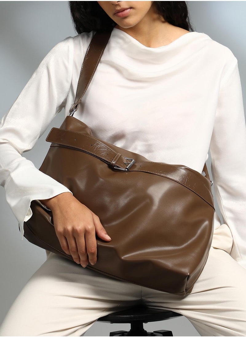 The Tang-Buckle Tote Bag