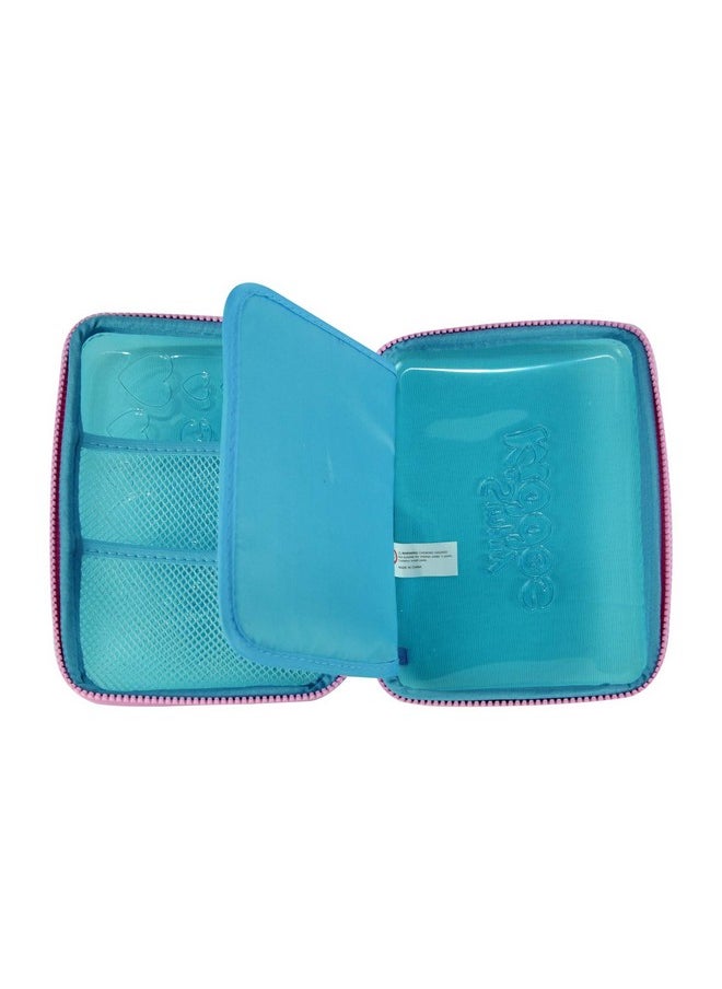 Smily Kiddos | Smily PVC Pencil Case (Light Blue) | Kids & School Pencil Case | School Pencil case | Pencil Case for Boys & Girls | Girls Stylish Pencil Box