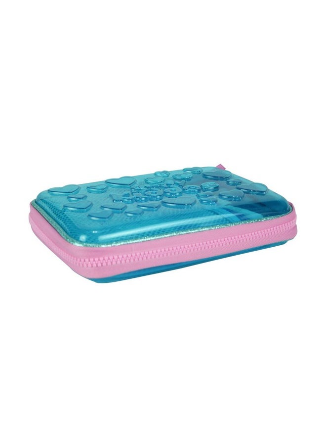 Smily Kiddos | Smily PVC Pencil Case (Light Blue) | Kids & School Pencil Case | School Pencil case | Pencil Case for Boys & Girls | Girls Stylish Pencil Box