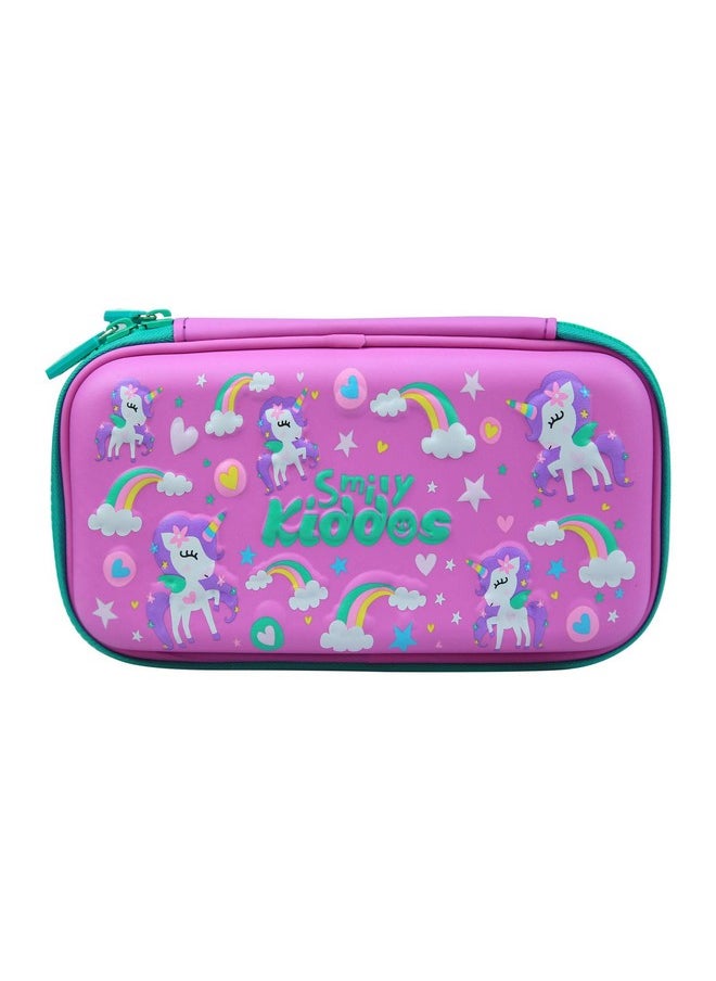 Smily Kiddos Small Pencil Case (Purple) Kids School Supplies for Best Birthday/Return Gifts