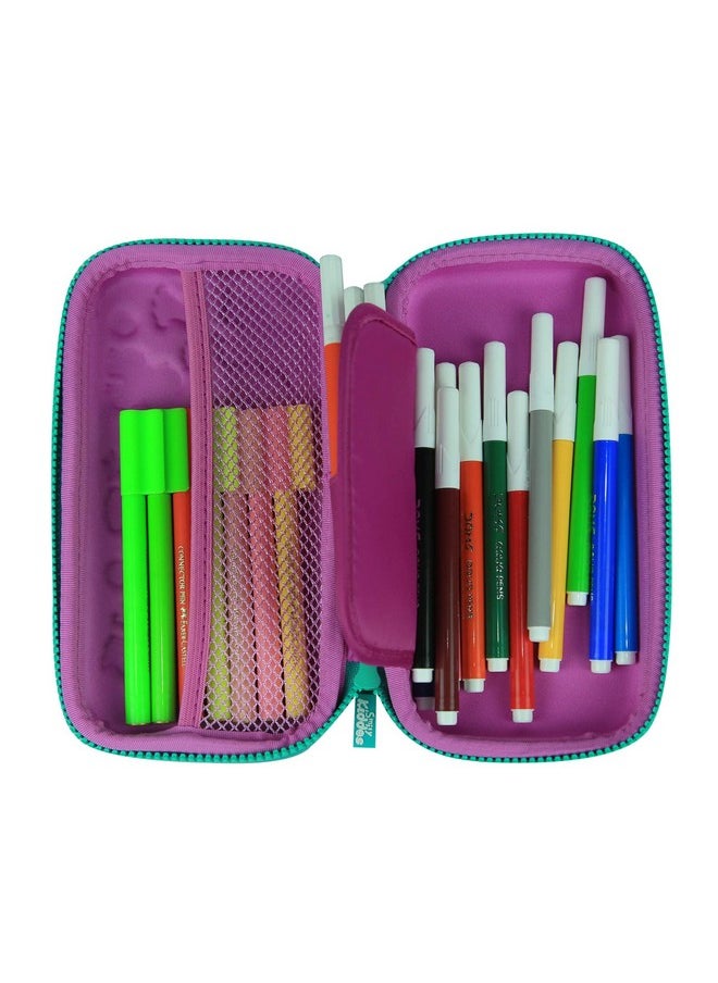 Smily Kiddos Small Pencil Case (Purple) Kids School Supplies for Best Birthday/Return Gifts
